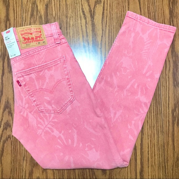 LEVI’S 511 Slim Men’s Stretch Salmon Jeans - Picture 4 of 12